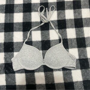 SOLD H&M Grey Push-Up bikini top
